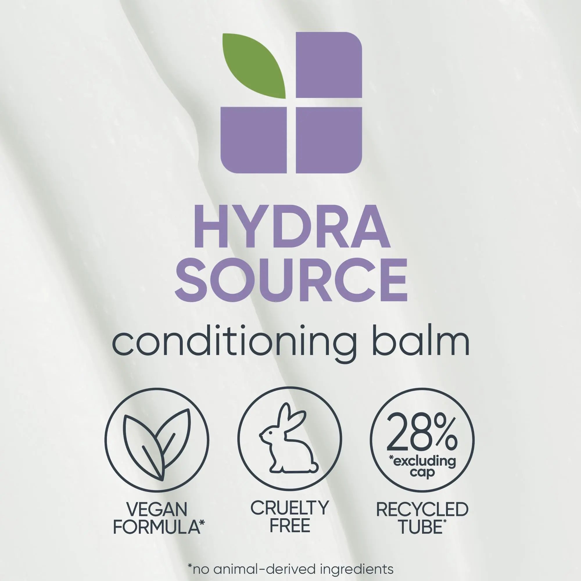 Biolage Hydra Source Conditioning Balm | Deep Conditioner | Hydrates, Nourishes & Repairs Dry, Damaged Hair | Moisturizing | Vegan & Sulfate-Free | For Medium To Coarse Hair 16.9 Fl Oz (Pack of 1)