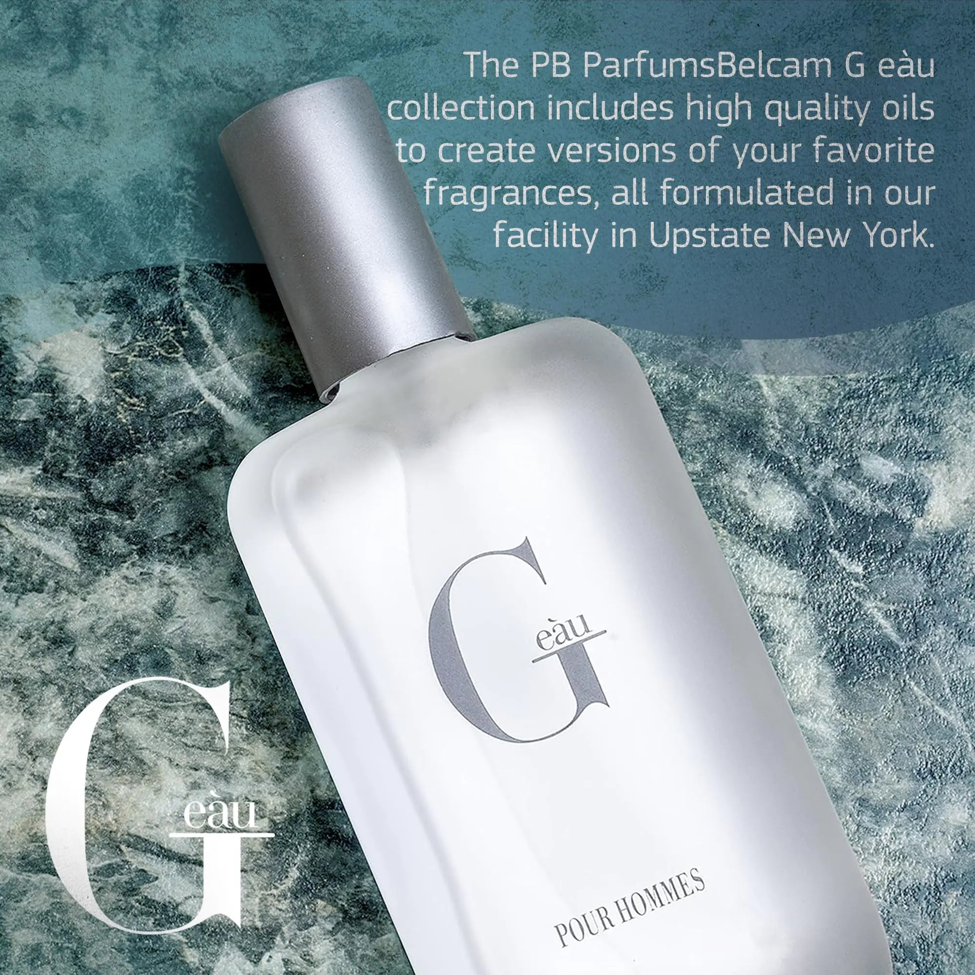 PB Parfums Belcam G Eau de Toilette Spray, nuestra versión de un perfume de diseño de 3,4 onzas líquidas. Wood de 3,4 onzas líquidas (paquete de 1) 