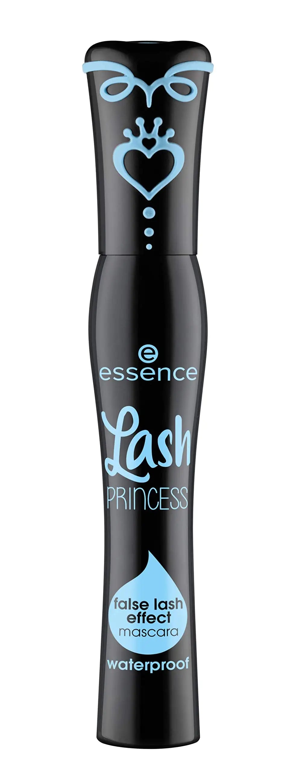 Essence | Máscara de pestañas postizas resistente al agua Lash Princess | Vegana y libre de crueldad animal | Para alargar y dar volumen (paquete de 1) Negro 0,4 fl oz (paquete de 1) 