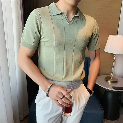 2023 High Quality Knitted Polo Shirt Men Vivareflex Online