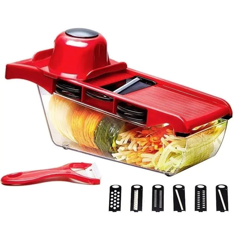 6-in-1 Vegetable Slicer & Cutter - Vivareflex Online