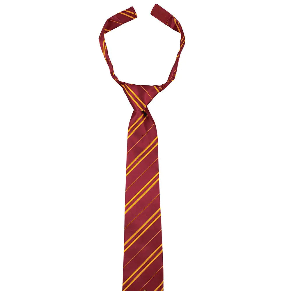 Corbata de disfraz de Harry Potter, corbata oficial de disfraz para niños del Mundo Mágico de Hogwarts, corbata de Gryffindor en talla infantil 