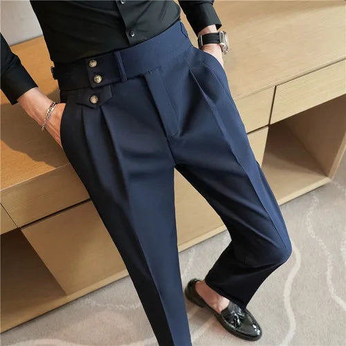 Men Spring Autumn High-Quality Business Suit Trousers Vivareflex Online