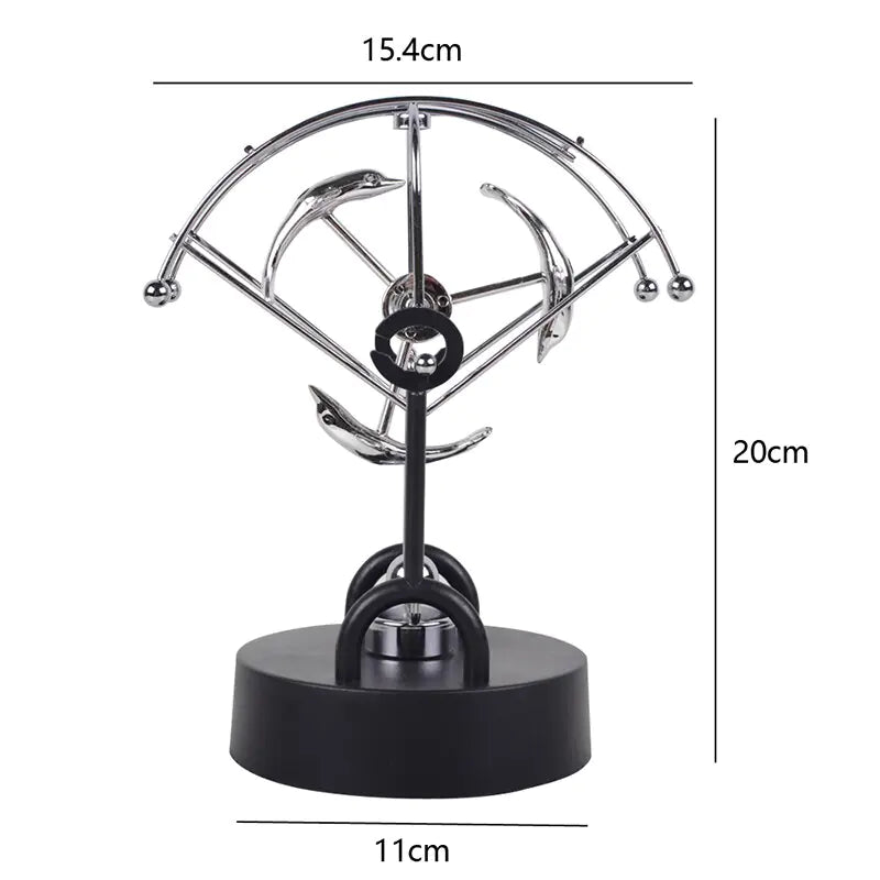 Pendule de Newton miniature pour décoration physique