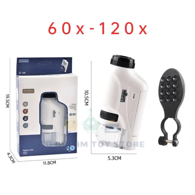 Kit d'exploration de microscope portable