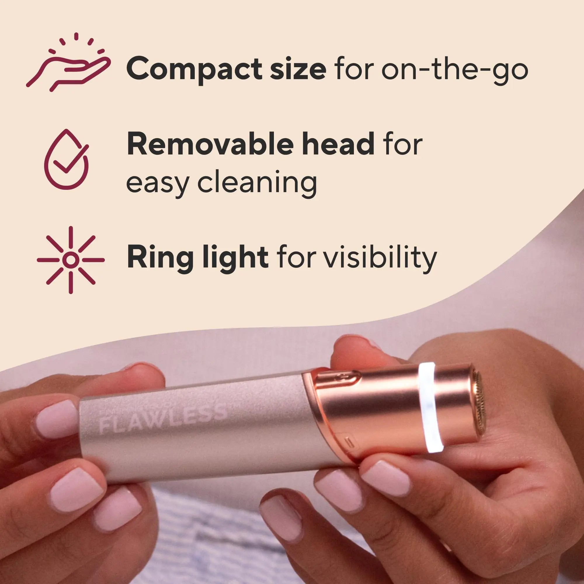 Finishing Touch Flawless Facial Hair Remover for Women - Vivareflex Online