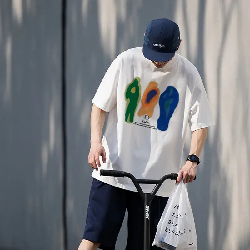 Men T-Shirt Cotton Oversized Summer Vivareflex Online