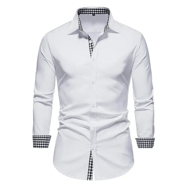 Patchwork Formal Shirts for Men Vivareflex Online