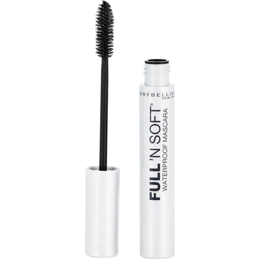 Maybelline Full 'N Soft Waterproof Mascara, Very Black, 1 Count 0.28 Fl Oz (Pack of 1) - Vivareflex Online