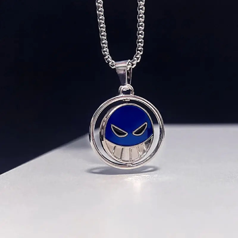 Ace Necklace for Women Men Anime Metal Necklaces Jewelry Vivareflex Online