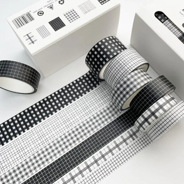 6 Pieces DIY Stationery Tape Set - Vivareflex Online