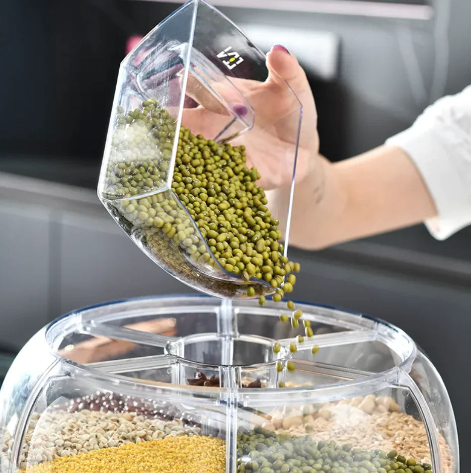 Food-Grade Plastic Kitchen Storage Container for Grains and Rice - Vivareflex Online