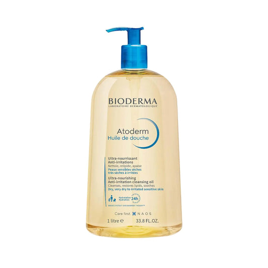 Bioderma Atoderm Shower Oil, Cleansing Oil For Face & Body, Nourishing Cleansing Oil 33.8 Fl Oz (Pack of 1) - Vivareflex Online