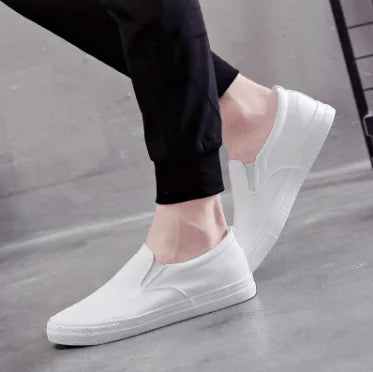 Classic Men Slip On Casual Leather Shoes Vivareflex Online