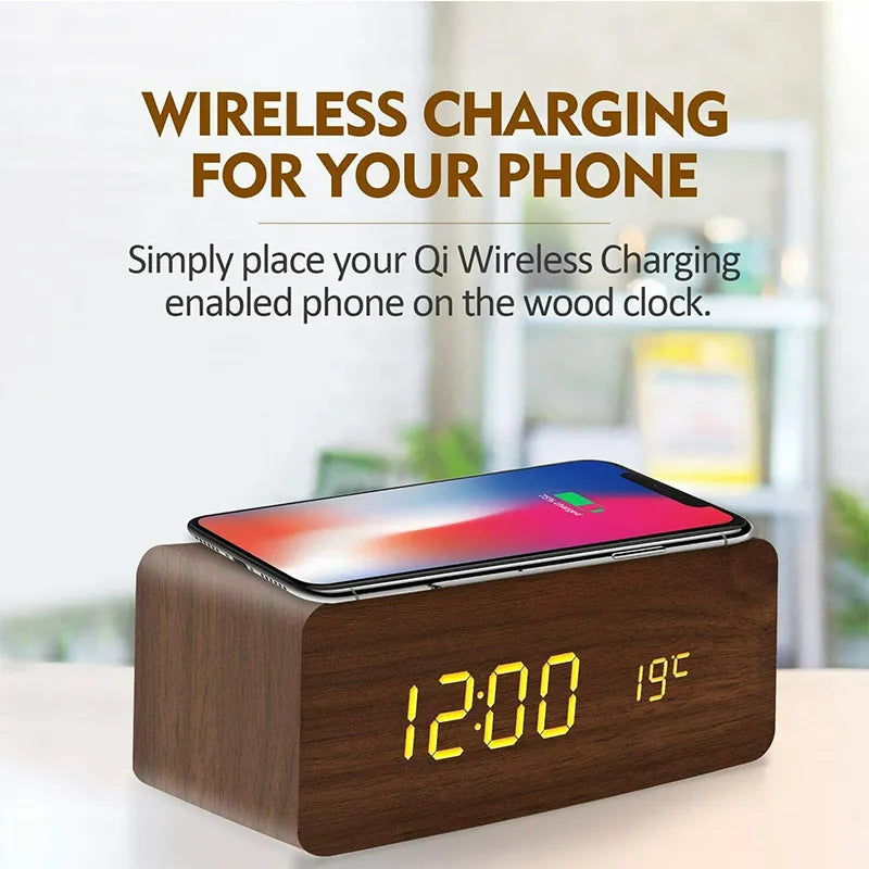 Woodland Wake Wireless Clock Vivareflex Online