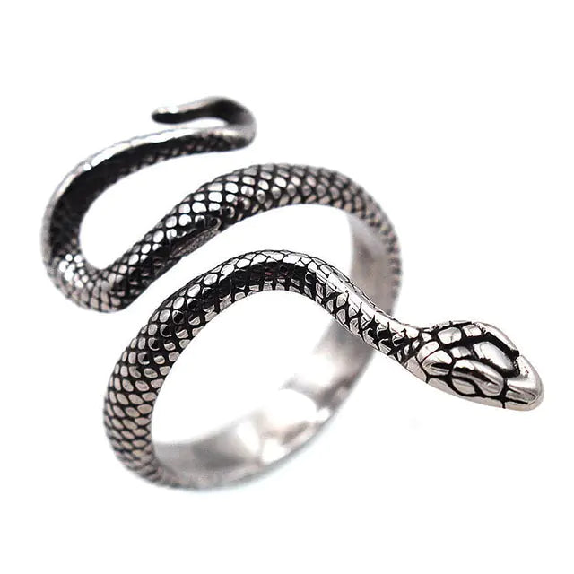 Retro Norse Mythology Men Ouroboros Ring Vivareflex Online