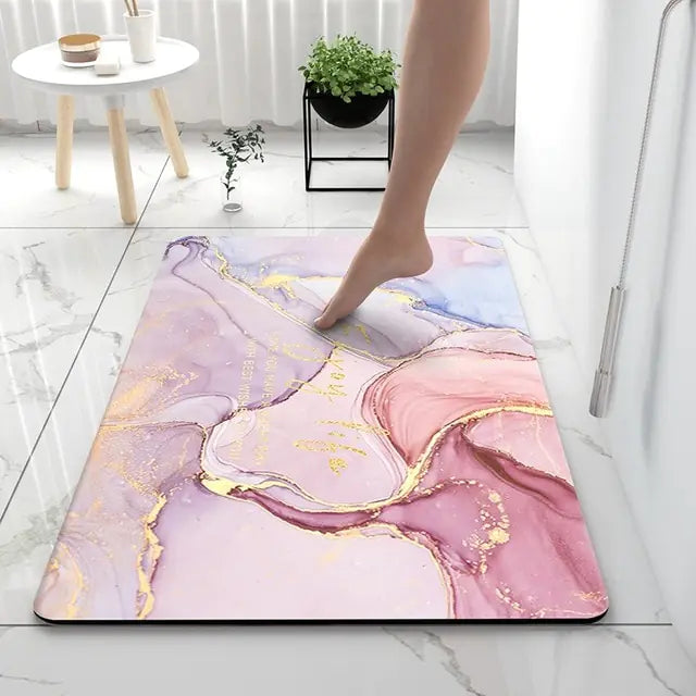 Alfombras suaves para el baño