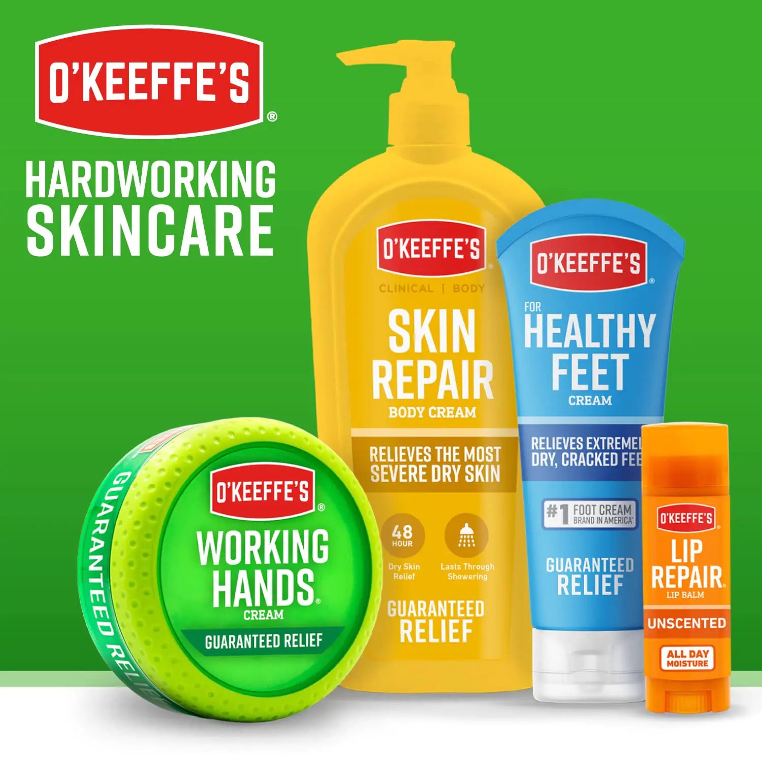 O'Keeffe's for Healthy Feet Foot Cream; Guaranteed Relief for Extremely Dry; Cracked Feet; Instantly Boosts Moisture Levels; 6.4 Ounce Jar; Value Size; (Pack of 1) 1 - Pack