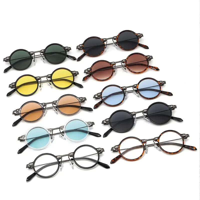 ZLY 2022 New Fashion Round Sunglasses Women Men PC Lens Vivareflex Online