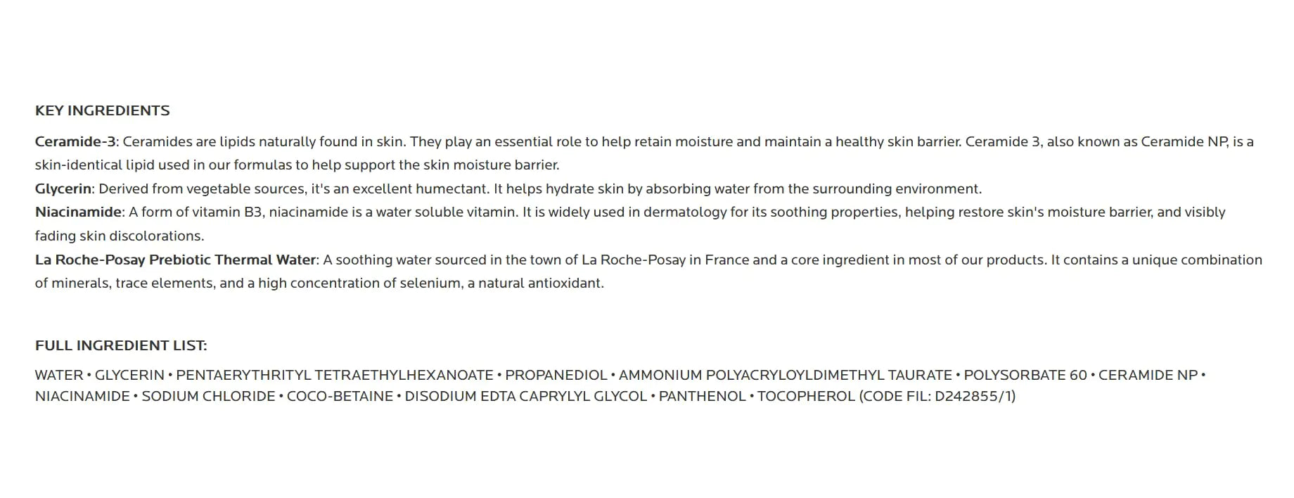 La Roche-Posay Toleriane Hydrating Gentle Face Cleanser | Hydrating Facial Cleanser With Niacinamide + Ceramides | Daily Face Wash For Dry Skin To Normal Skin | Sensitive Skin Tested | Fragrance Free 13.52 Fl Oz (Pack of 1)