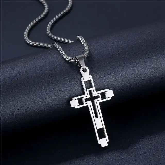 Trendy Stainless Steel Pillar Pendant For Men & Women Vivareflex Online