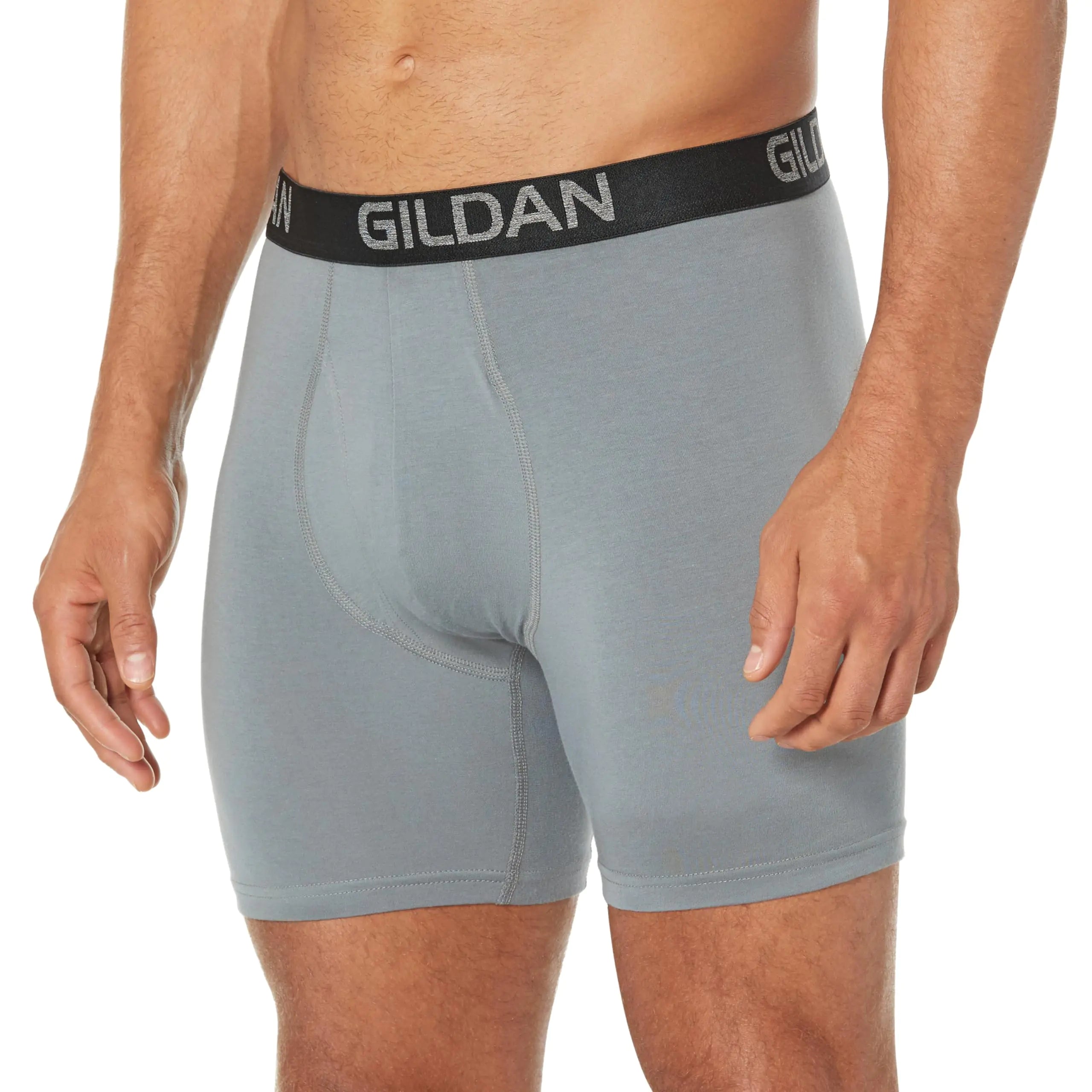 Gildan Men's Underwear Cotton Stretch Boxer Briefs (5-pack) - Vivareflex Online