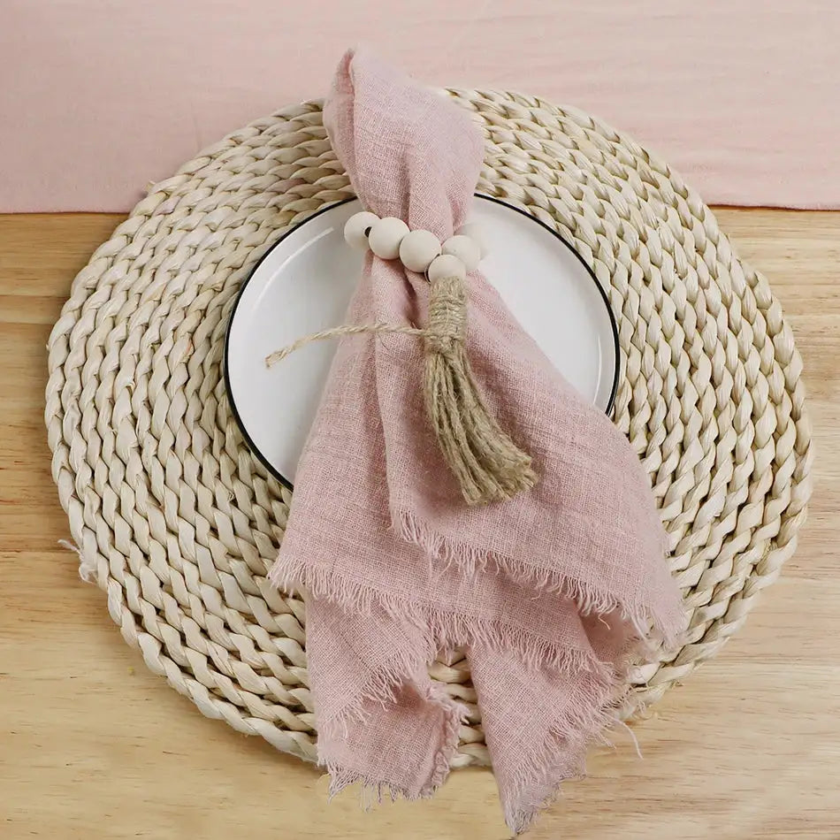 Pink Gauze Cotton Napkin - Vivareflex Online