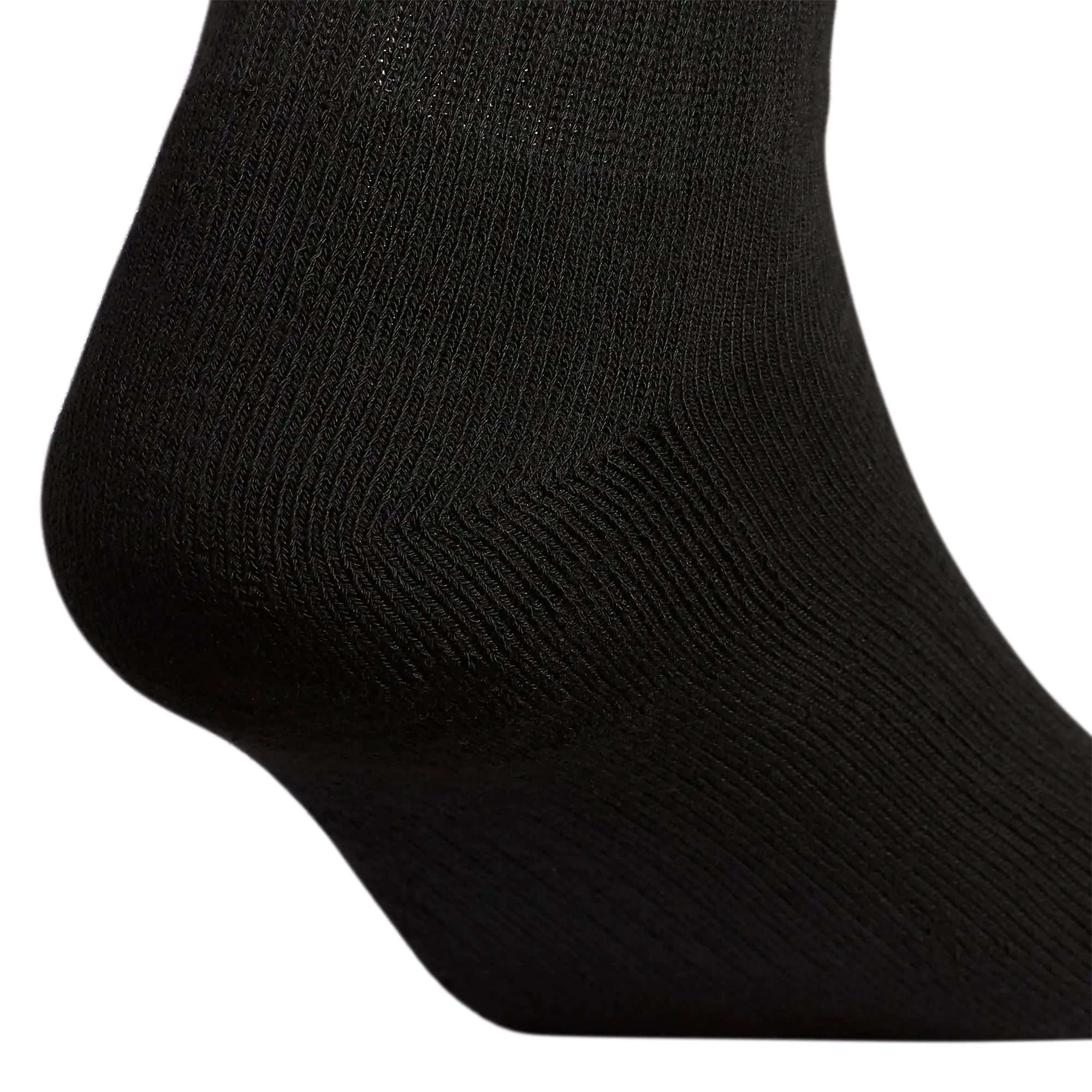 adidas Men's Athletic Cushioned Quarter Socks (with Arch Compression for a Secure Fit (6-Pair) Large Black/Aluminum 2