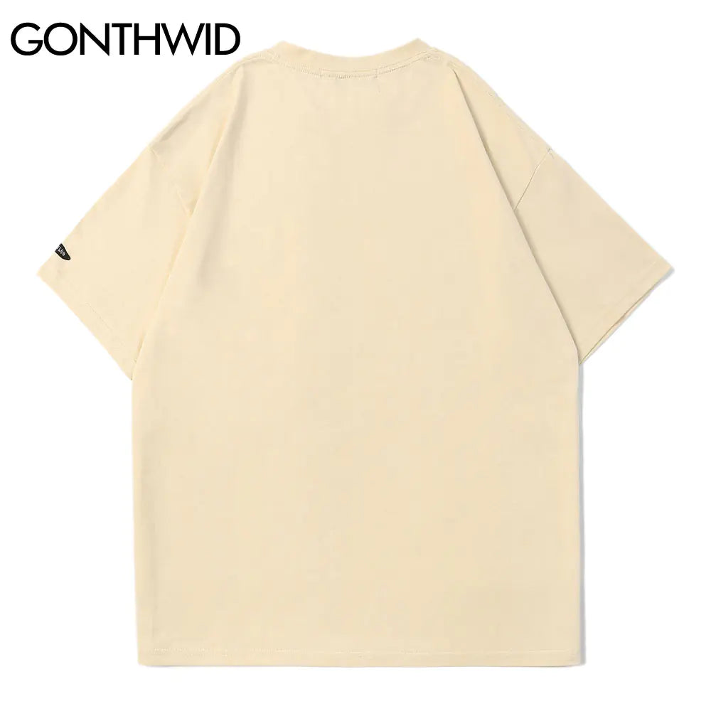 GONTHWID Tees Shirt Hip Hop Summer Men Vivareflex Online