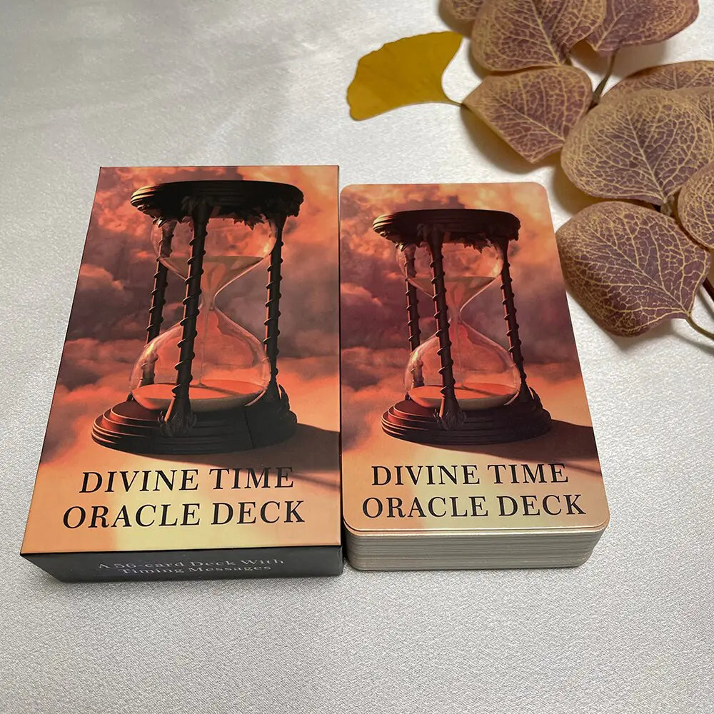 Oracle du Temps Divin Version Anglaise Tarot Épais