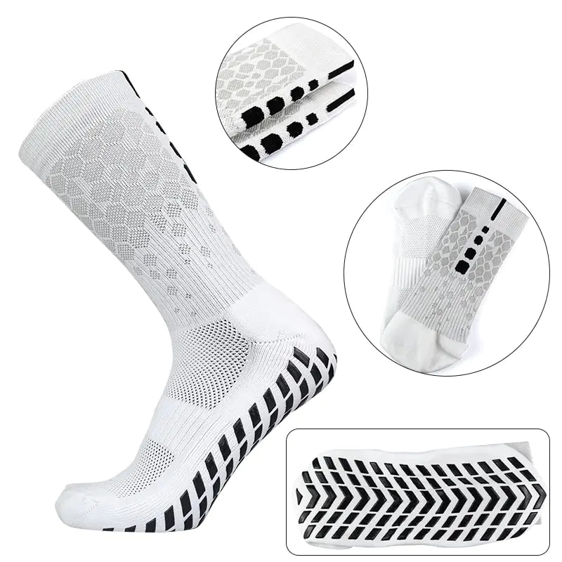 2022 New Men Women Football Socks Honeycomb Graphics Vivareflex Online