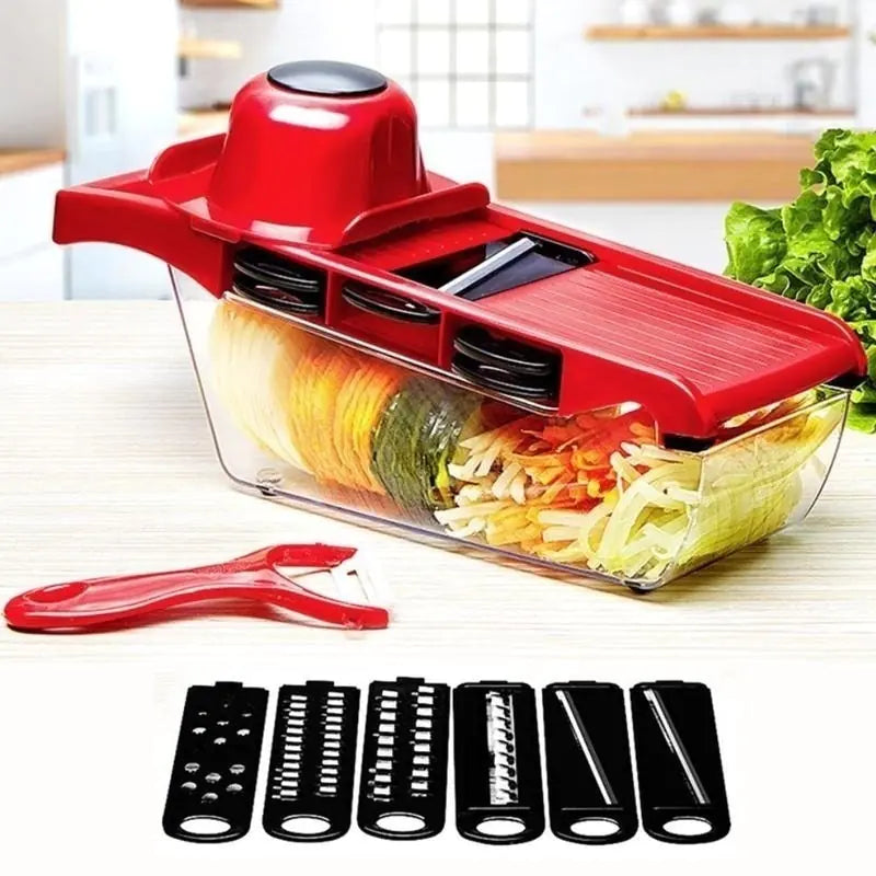 6-in-1 Vegetable Slicer & Cutter - Vivareflex Online