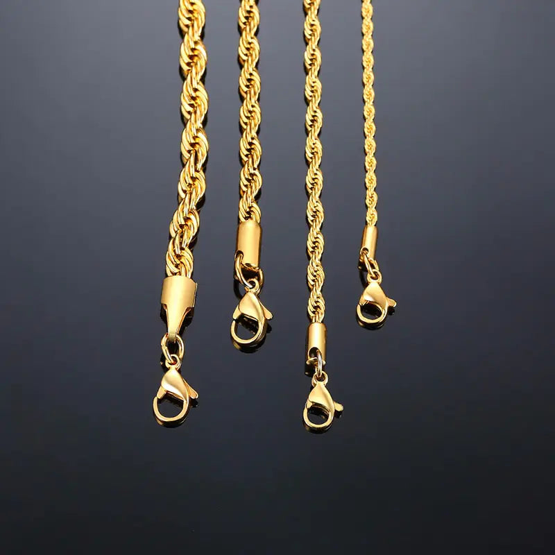 Minimalist Men Ropes Long Necklace Vivareflex Online