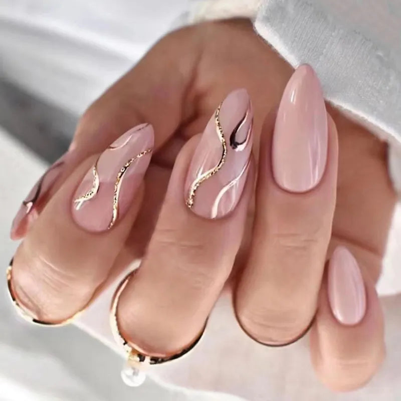 Faux ongles avec pointes détachables pour manucure