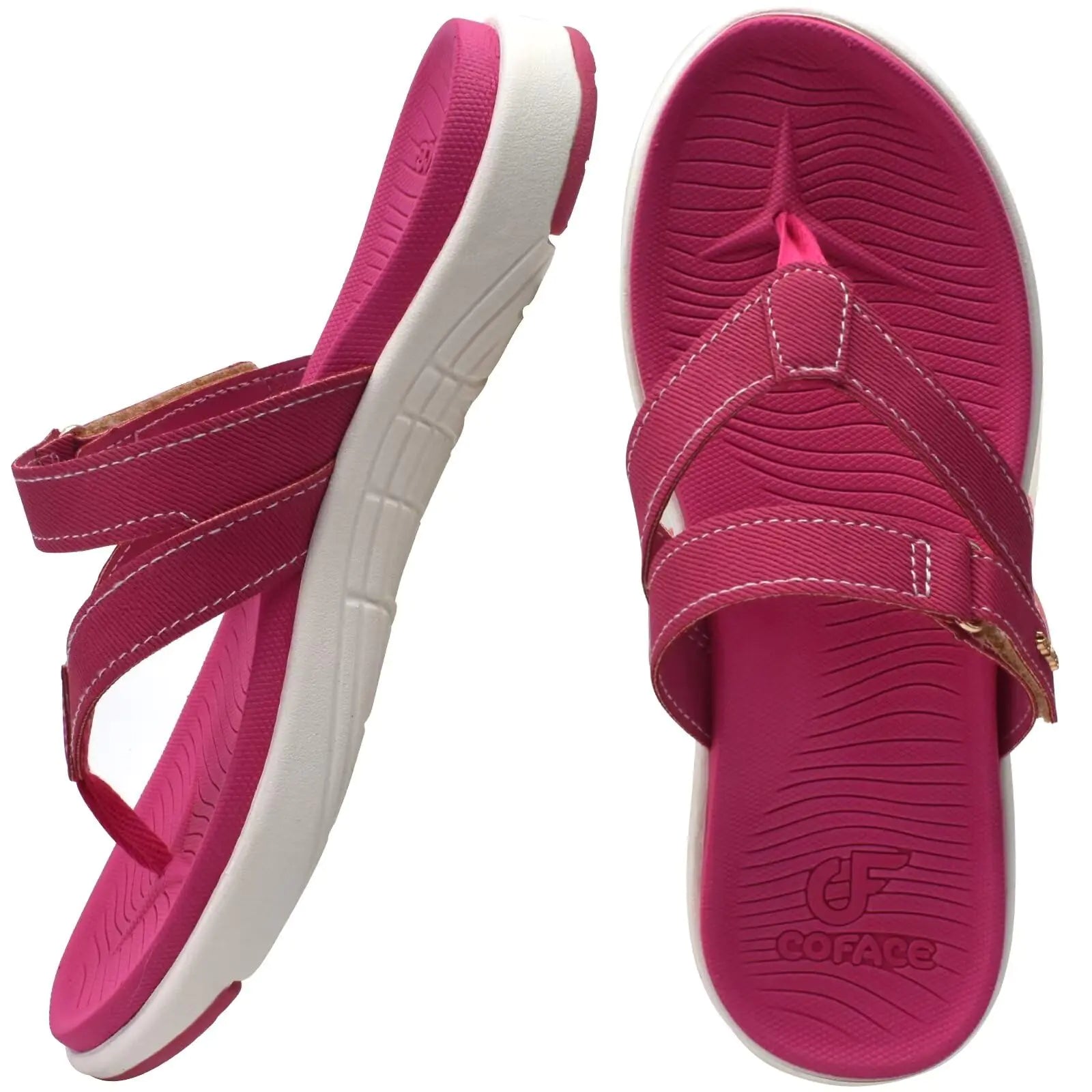 COFACE Women's Orthotic Flip Flops – Stylish Comfort with Arch Support - Vivareflex Online