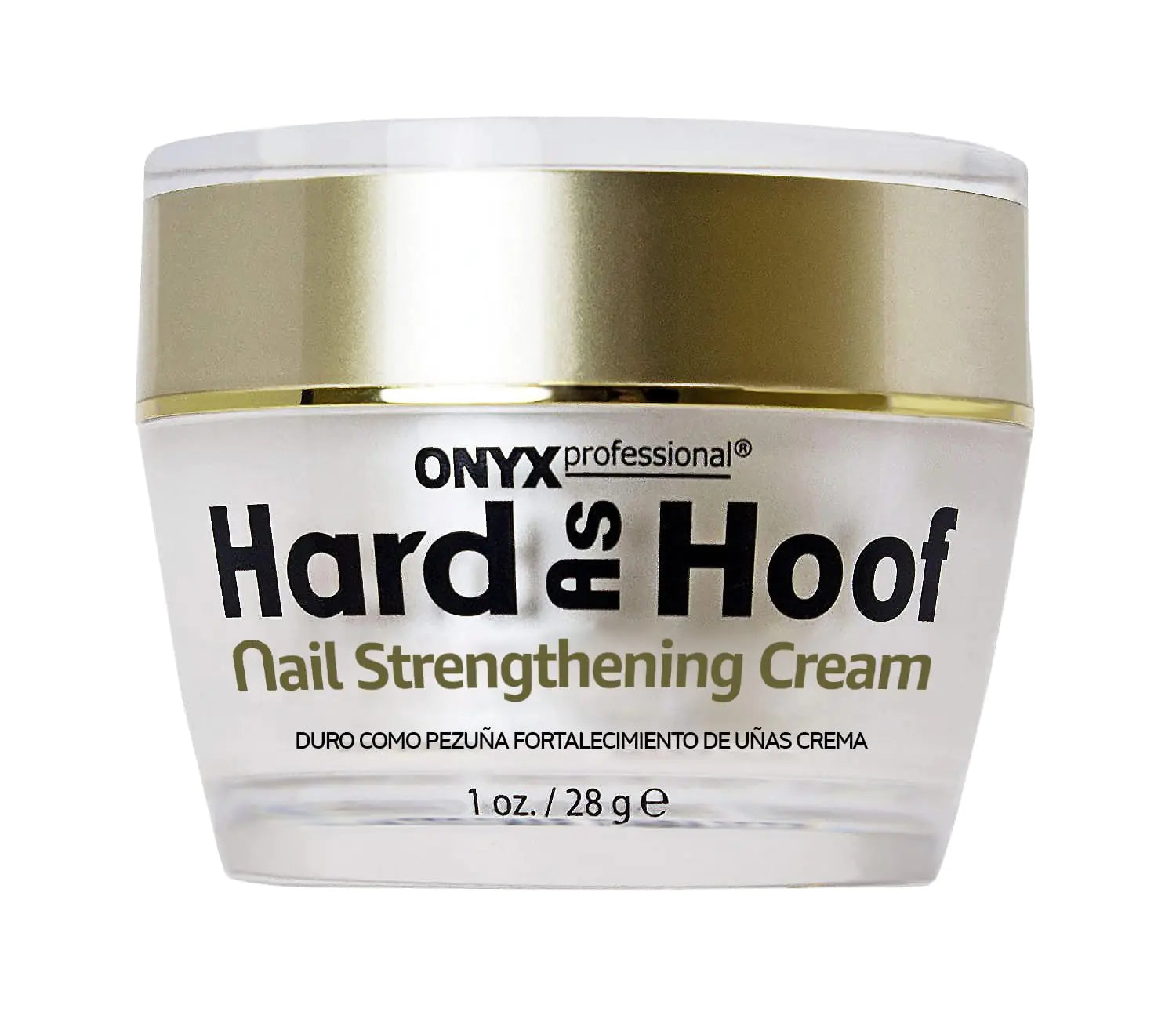 Crème fortifiante pour les ongles Hard As Hoof au parfum de noix de coco, crème pour la croissance et le conditionnement des cuticules des ongles, arrête les fissures, les éclats, les fissures et renforce les ongles, 1 oz 1 once (paquet de 1)