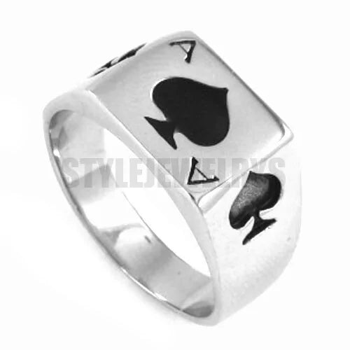 The Ace of Spades Motor Biker Ring Men Vivareflex Online