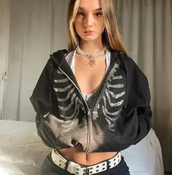 Skeleton Hoodies Women Vivareflex Online