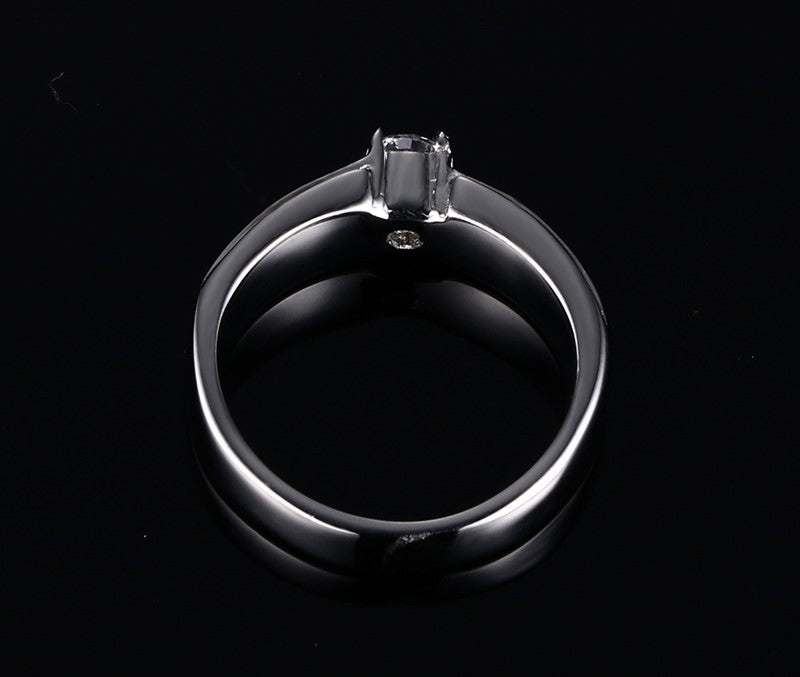 Bague arc-en-ciel en zircon