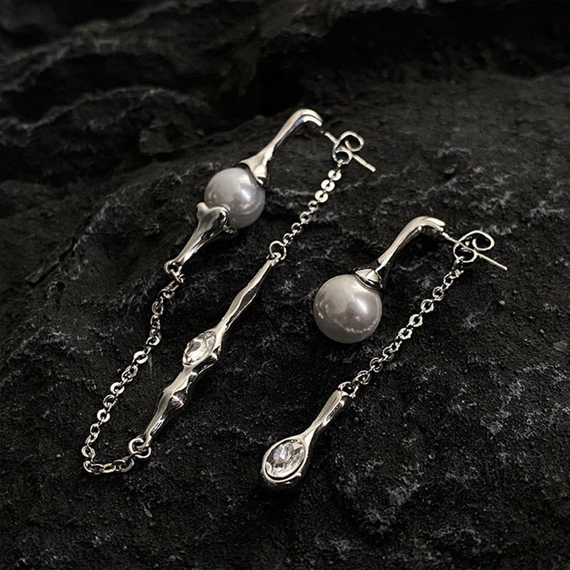 Boucles d'oreilles longues pendantes