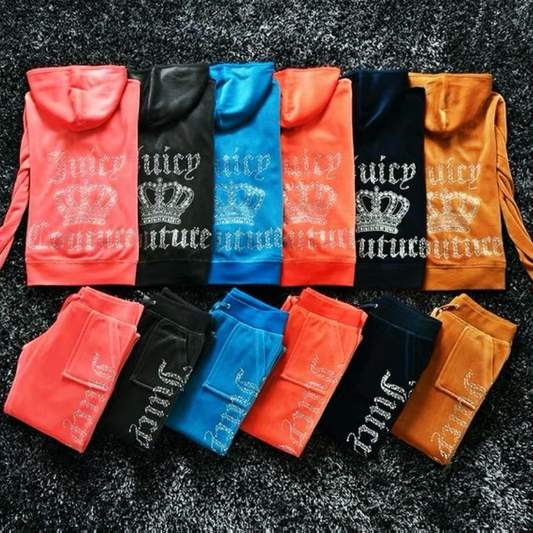 Juicy Couture Diamonds Tracksuit (Sweatshirt & Pants)