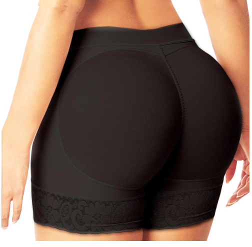 Culotte gainante taille haute en dentelle pour femme