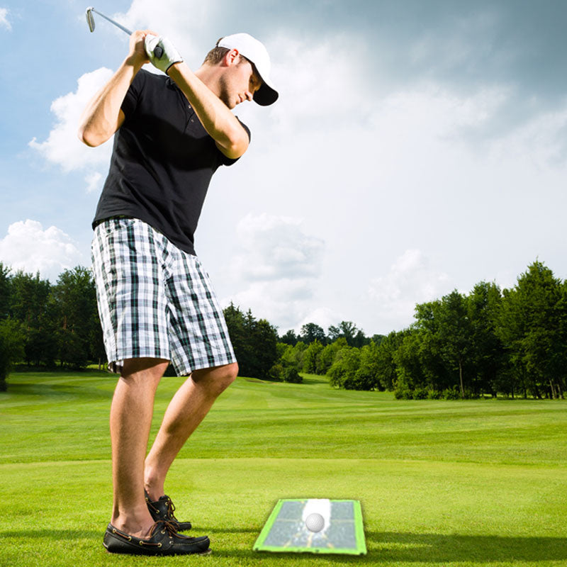 Tapis de détection pour l'entraînement au golf