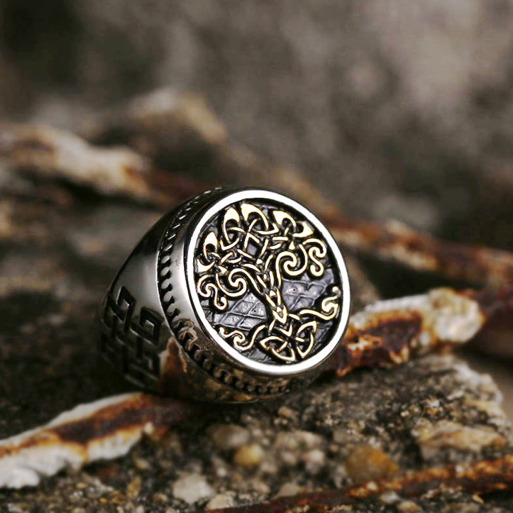 Bague nordique vintage