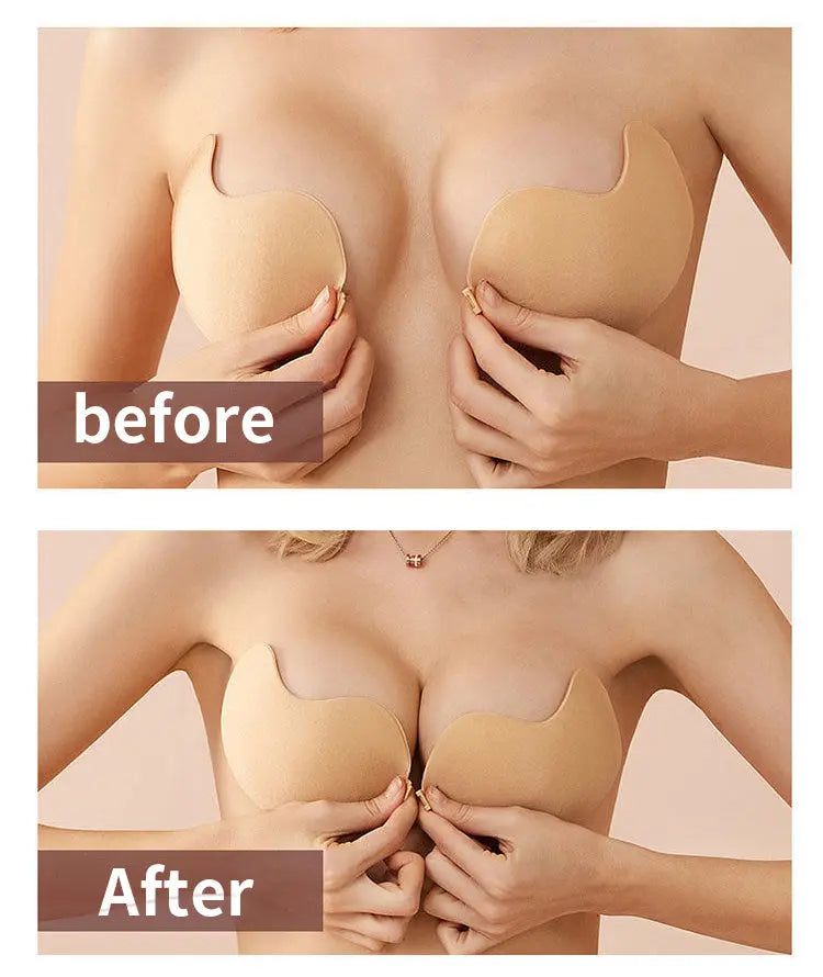 Backless Push Up Bra Invisible Women's_Vivareflex_Online