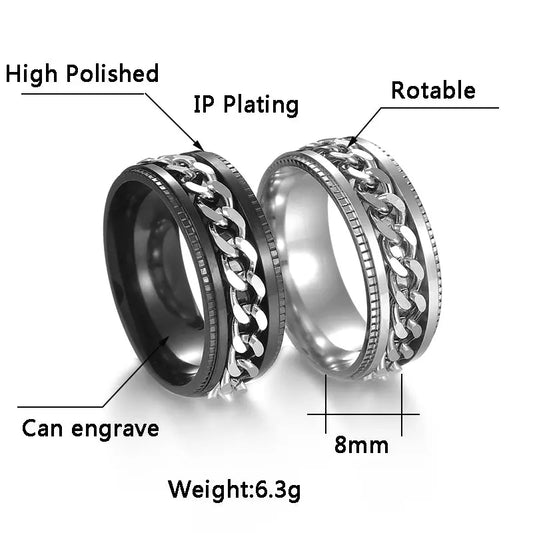 Rotatable Spinner Chain Ring_Vivareflex_Online