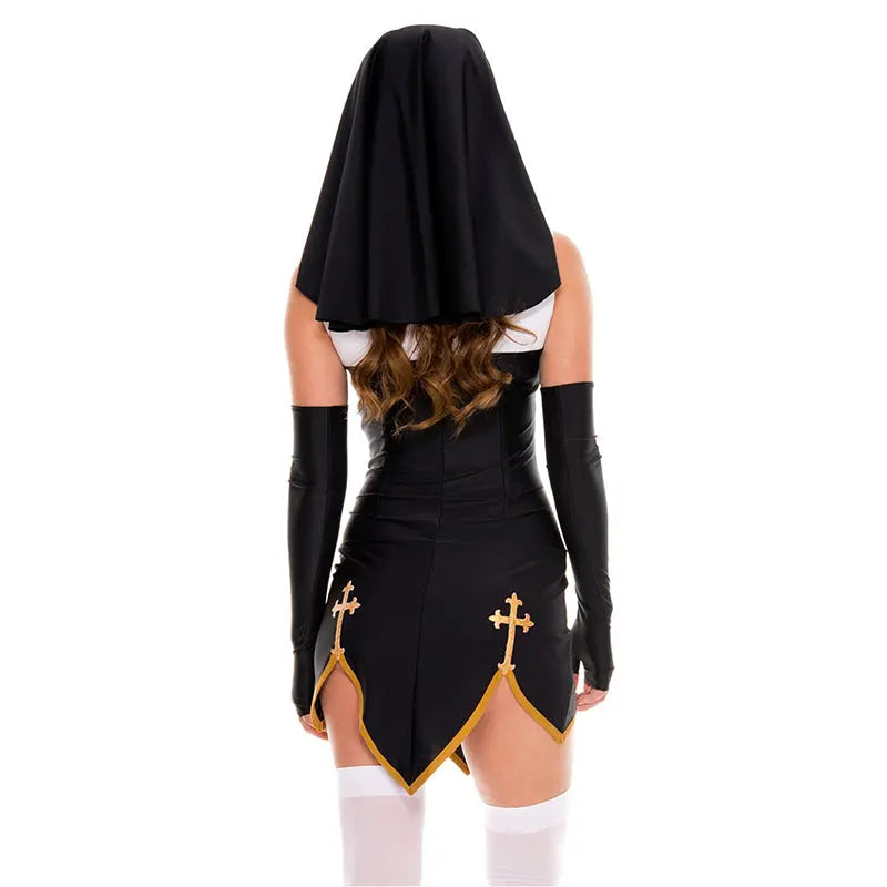 Sexy Nun Superior Costume - Halloween_Vivareflex_Online