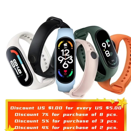 Silicone Mi Band Watch Strap_Vivareflex_Online