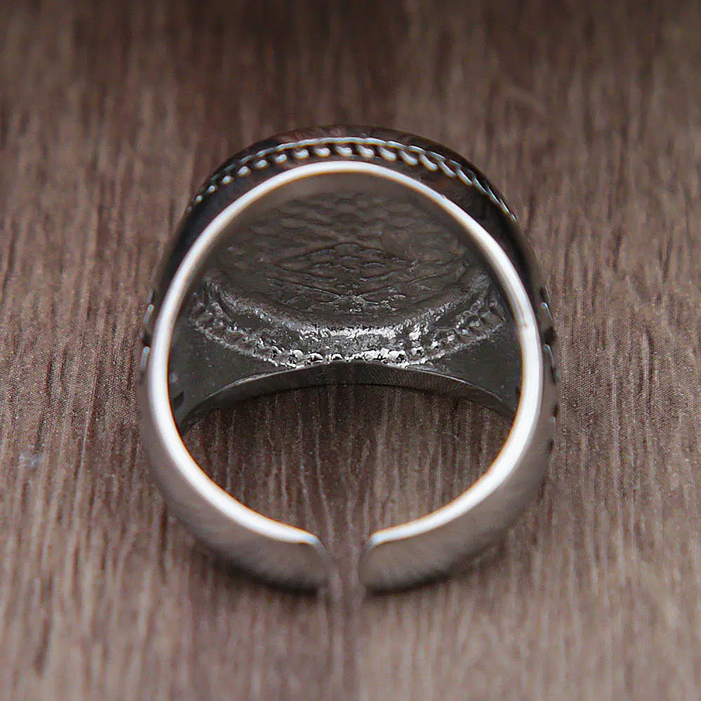 Stainless Vintage Nordic Ring_Vivareflex_Online