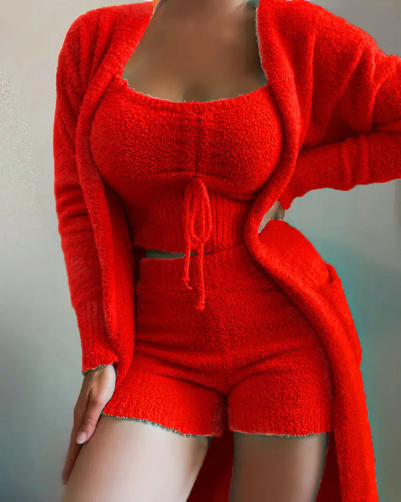 Crop Top + Cardigan Coat_Vivareflex_Online